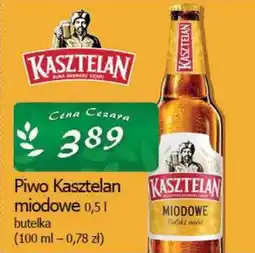 Cezar Delikatesy Piwo Kasztelan miodowe butelka oferta