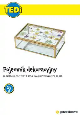 Tedi Pojemnik dekoracyjny oferta