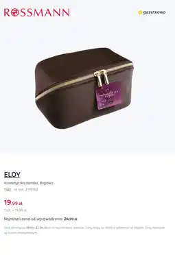 Rossmann Kosmetyczka damska, Brązowa oferta