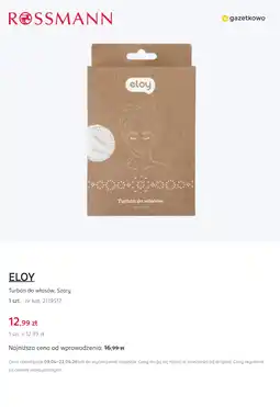 Rossmann Turban do włosów, Szary oferta