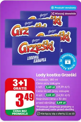 Lody kostka Grześki