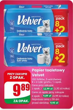 Dino Papier toaletowy Velvet oferta