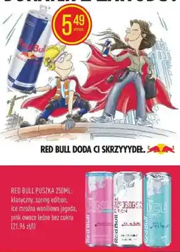 Pokusa Red Bull Napój energetyczny oferta