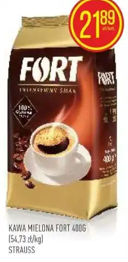 Pokusa Strauss Kawa mielona Fort oferta