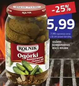 Hildebrandt Ogórki konserwowe rolnik oferta