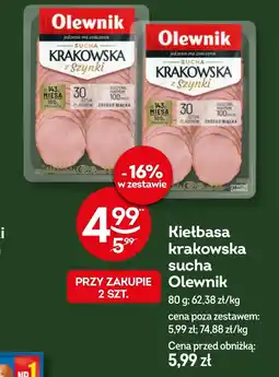 Żabka Kiełbasa Olewnik oferta
