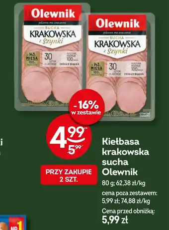 Żabka Kiełbasa Olewnik oferta