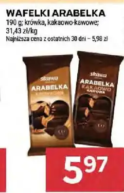 Stokrotka Wafelki Arabelka kakaowo-kawowe Słomo oferta