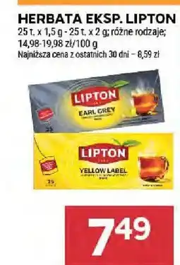Stokrotka Herbata ekspresowa Lipton Earl Grey oferta