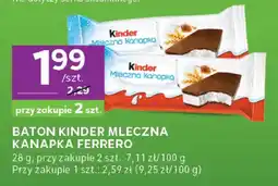 Stokrotka Baton Kinder Mleczna Kanapka Ferrero oferta
