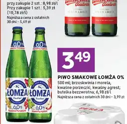 Stokrotka Piwo smakowe Łomża 0% kwaśny agrest oferta