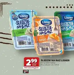 Stokrotka Śledzik na raz w sosie śmietankowym Lisner oferta
