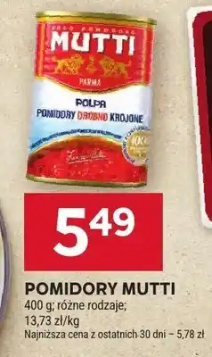 Stokrotka Pomidory drobno krojone Mutti Polpa oferta