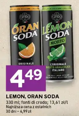 Stokrotka Napój Lemon Soda Credo oferta