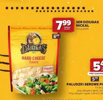 Stokrotka Ser Dziugas płatki Nickal oferta