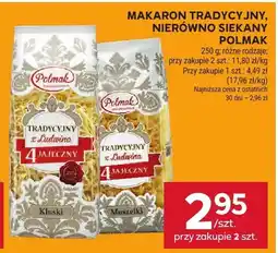 Stokrotka Makaron tradycyjny nierówno siekany Polmak muszelki oferta