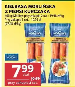 Stokrotka Kiełbasa morlińska z piersi kurczaka Morliny oferta