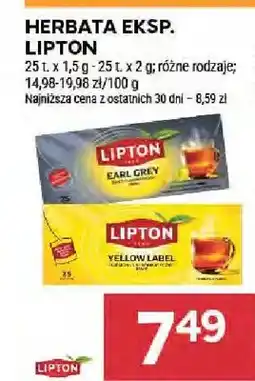Stokrotka Herbata ekspresowa Lipton Yellow Label oferta