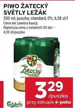 Stokrotka Piwo Žatecký Světlý Ležák standard oferta