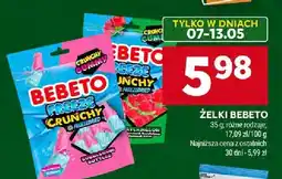 Stokrotka Żelki Bebeto Freeze Crunchy oferta