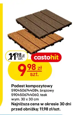 Castorama Podest Teak oferta