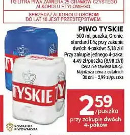 Stokrotka Piwo Tyskie Gronie standard oferta