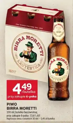 Stokrotka Piwo Birra Moretti L'Autentica oferta