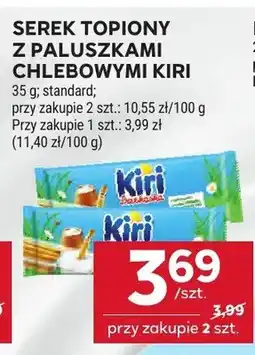 Stokrotka Serek topiony z paluszkami chlebowymi Kiri standard oferta