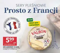 Stokrotka Ser Camembert aksamitny Valbon oferta
