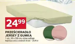 Stokrotka Prześcieradło Jersey z gumką 90x200cm oferta