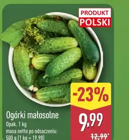 ALDI Ogórki Netto oferta