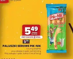 Stokrotka Paluszki serowe original Pik-Nik oferta