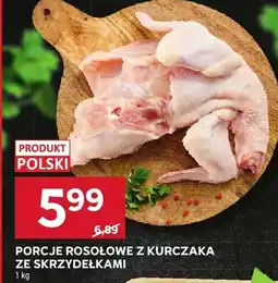 Stokrotka Porcje rosołowe z kurczaka ze skrzydełkami oferta