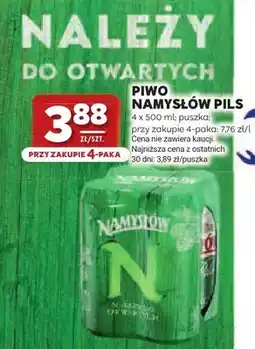 Stokrotka Piwo Namysłów Pils oferta