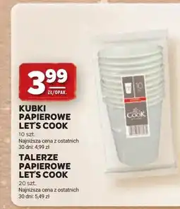 Stokrotka Talerze papierowe Let's Cook oferta