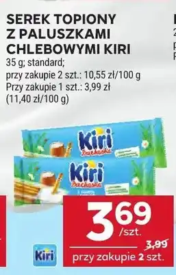 Stokrotka Serek topiony z paluszkami chlebowymi Kiri oferta