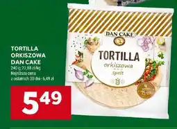 Stokrotka Tortilla orkiszowa Dan Cake oferta