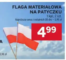 Stokrotka Flaga materiałowa na patyczku oferta