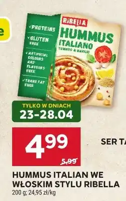 Stokrotka Hummus italiano we włoskim stylu Ribella oferta