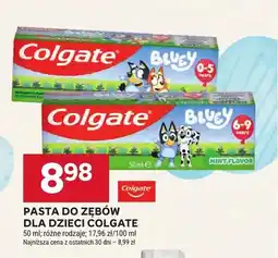 Stokrotka Pasta do zębów dla dzieci Bluey 6-9 Years Colgate oferta