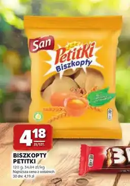 Stokrotka Biszkopty Petitki San oferta