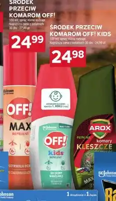 Stokrotka Środek przeciw komarom OFF! MAX Repelent spray oferta