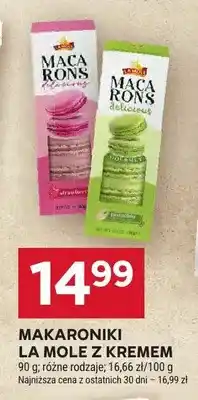 Stokrotka Makaroniki La Mole z kremem strawberry oferta