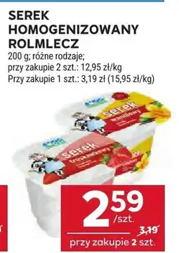 Stokrotka Serek homogenizowany Rolmlecz oferta