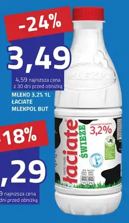 Hildebrandt Mleko 3,2% łaciate mlekpol but oferta
