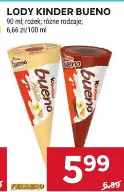 Stokrotka Lody Kinder Bueno Ferrero oferta