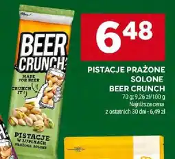 Stokrotka Pistacje prażone solone Beer Crunch oferta