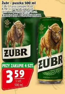 Prim Market Piwo Żubr puszka oferta