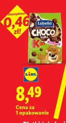 Lidl Płatki śniadaniowe choco kulki pełne ziarno oferta