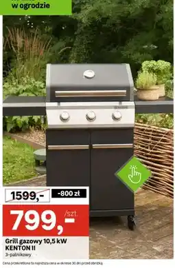 Leroy Merlin Grill gazowy 10,5kW KENTON II 3-palnikowy Naterial oferta